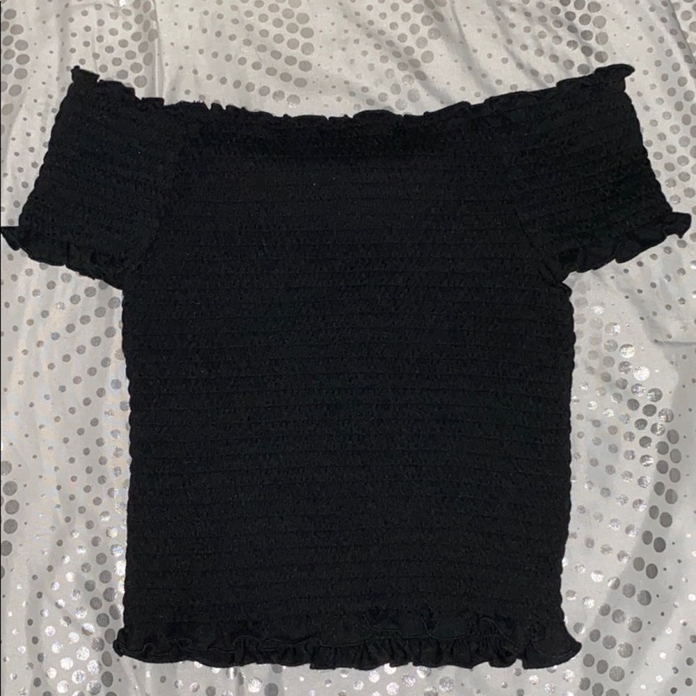 off the shoulder tube top!